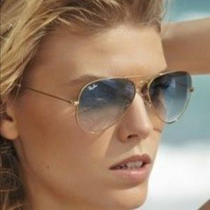 100% AUTHENTIC Ray Ban Aviator Gradient